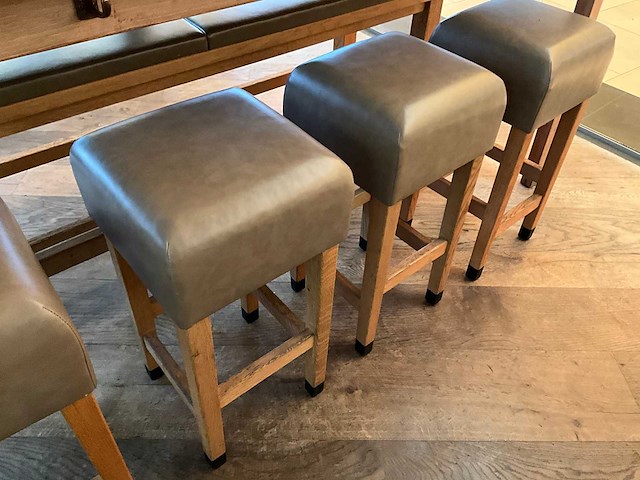 Hutten - barkruk (4x) - afbeelding 2 van  4