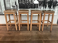 Hutten - barkruk (4x) - afbeelding 2 van  4