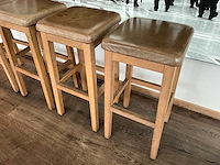 Hutten - barkruk (4x) - afbeelding 3 van  4