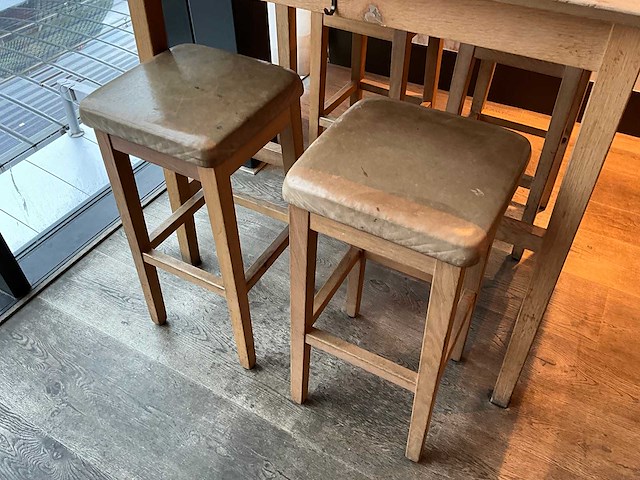 Hutten - barkruk (4x) - afbeelding 3 van  3