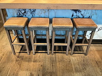 Hutten - barkruk (4x) - afbeelding 3 van  3