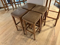 Hutten - barkruk (4x) - afbeelding 2 van  3