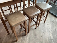 Hutten - barkruk (6x) - afbeelding 3 van  6