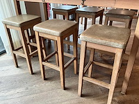 Hutten - barkruk (6x) - afbeelding 1 van  4