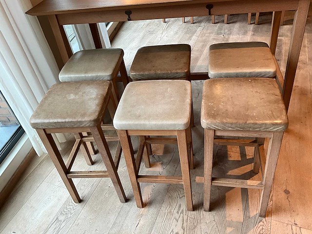 Hutten - barkruk (6x) - afbeelding 3 van  3