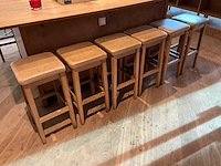 Hutten - barkruk (6x) - afbeelding 1 van  5