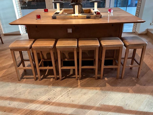 Hutten - barkruk (6x) - afbeelding 2 van  5