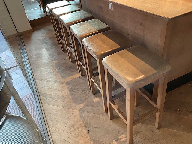 Hutten - barkruk (6x) - afbeelding 4 van  4