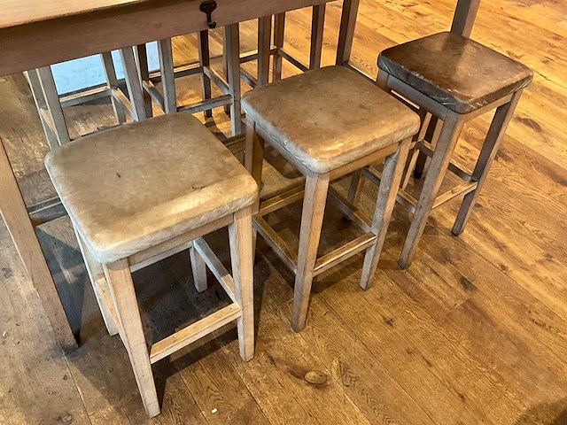 Hutten - barkruk (6x) - afbeelding 2 van  6