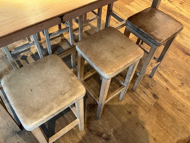 Hutten - barkruk (6x) - afbeelding 3 van  6