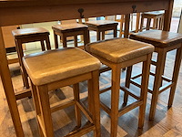 Hutten - barkruk (6x) - afbeelding 1 van  6