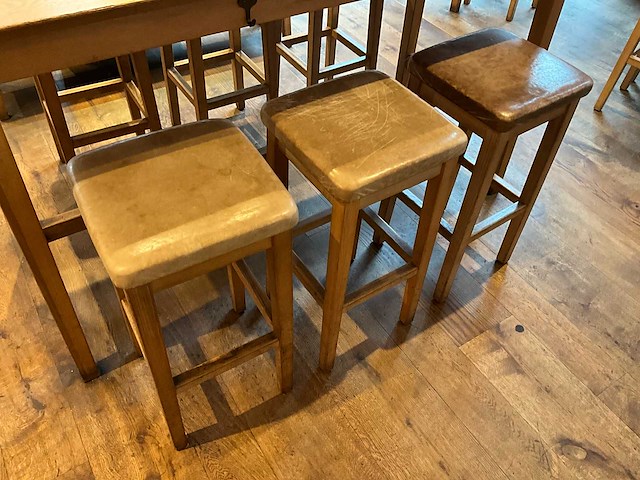 Hutten - barkruk (6x) - afbeelding 2 van  6