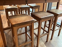 Hutten - barkruk (6x) - afbeelding 2 van  5