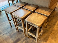 Hutten - barkruk (6x) - afbeelding 1 van  4