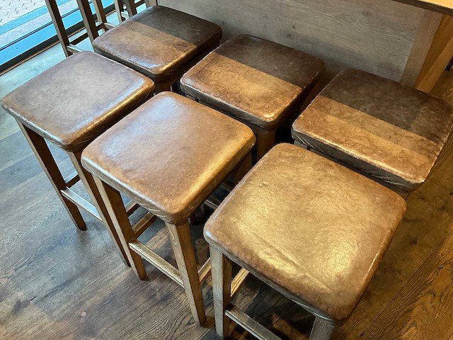 Hutten - barkruk (6x) - afbeelding 3 van  4