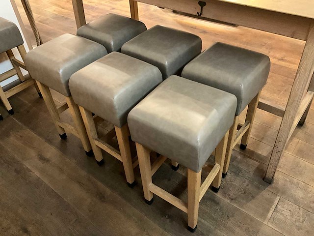 Hutten - barkruk (6x) - afbeelding 2 van  2