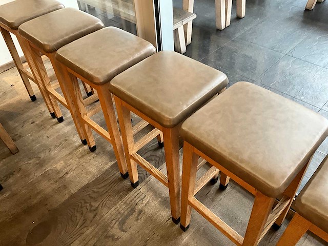 Hutten - barkruk (6x) - afbeelding 2 van  4