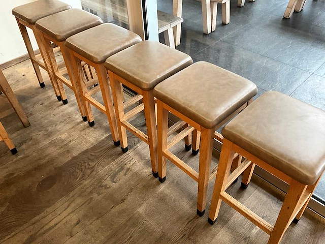 Hutten - barkruk (6x) - afbeelding 4 van  4