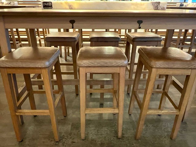 Hutten - barkruk (6x) - afbeelding 2 van  2