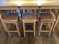 Hutten - barkruk (6x) - afbeelding 2 van  2