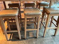 Hutten - barkruk (6x) - afbeelding 1 van  2