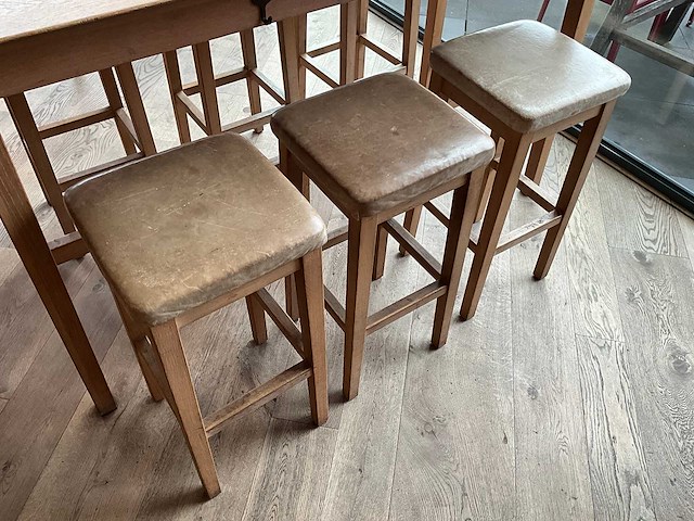 Hutten - barkruk (6x) - afbeelding 3 van  6