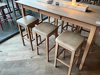 Hutten - barkruk (6x) - afbeelding 4 van  6