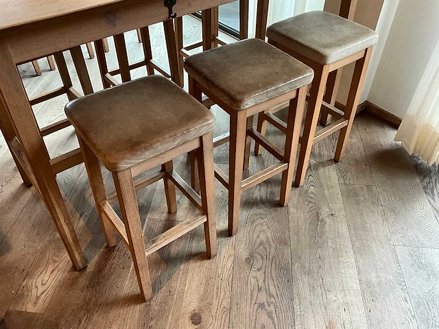 Hutten - barkruk (6x) - afbeelding 3 van  4