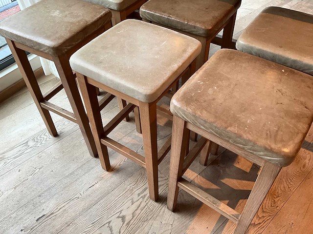 Hutten - barkruk (6x) - afbeelding 2 van  3