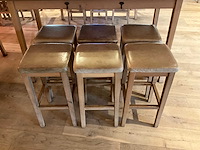 Hutten - barkruk (6x) - afbeelding 1 van  3