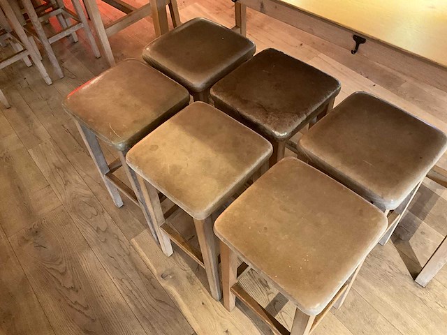 Hutten - barkruk (6x) - afbeelding 3 van  3