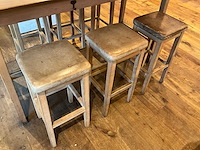 Hutten - barkruk (6x) - afbeelding 2 van  6