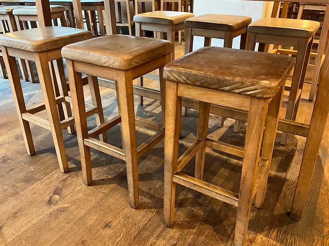 Hutten - barkruk (6x) - afbeelding 6 van  6