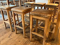 Hutten - barkruk (6x) - afbeelding 6 van  6