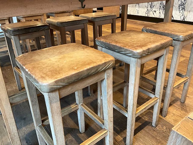 Hutten - barkruk (6x) - afbeelding 5 van  6