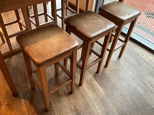 Hutten - barkruk (6x) - afbeelding 4 van  5