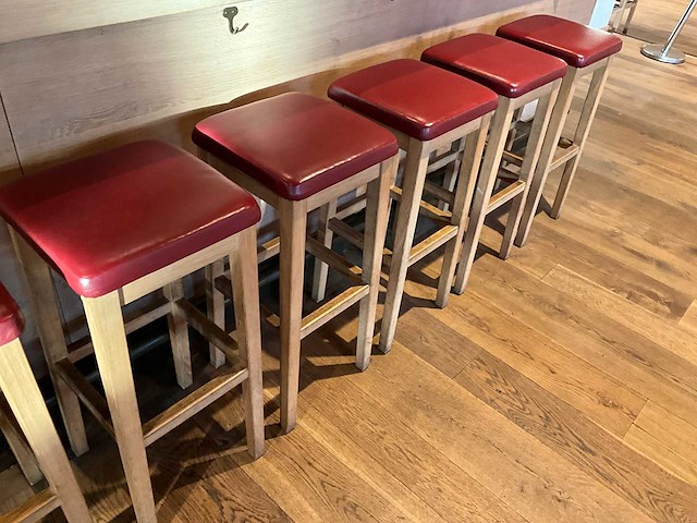 Hutten - barkruk (7x) - afbeelding 5 van  6