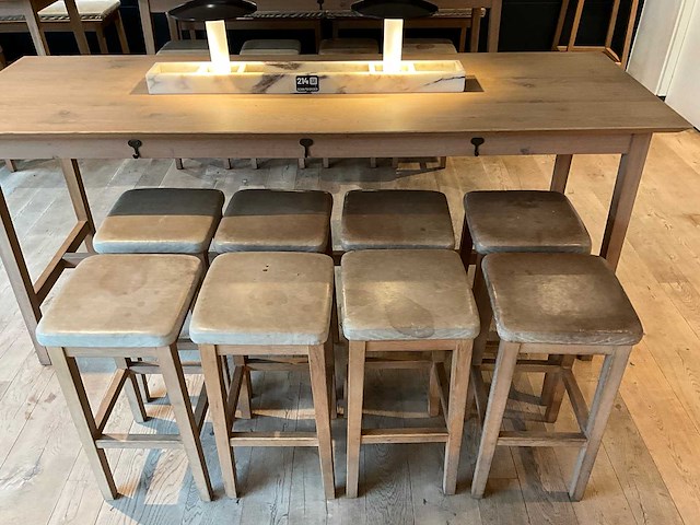 Hutten - barkruk (8x) - afbeelding 3 van  3