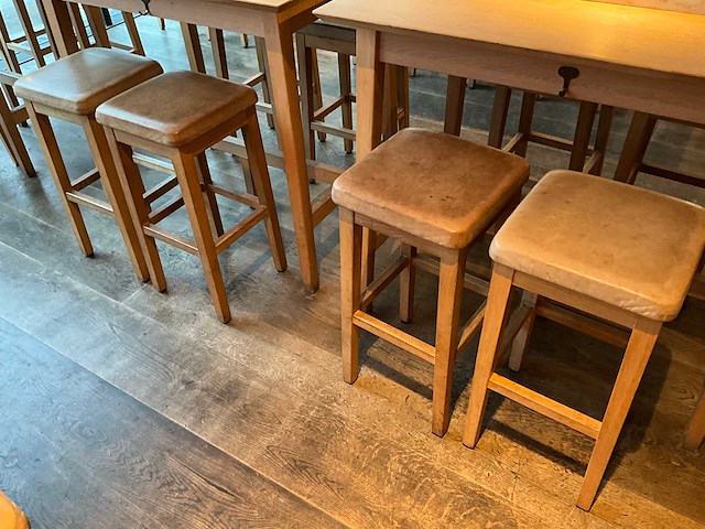 Hutten - barkruk (8x) - afbeelding 2 van  3