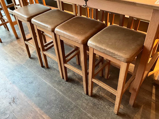 Hutten - barkruk (8x) - afbeelding 2 van  3