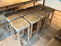 Hutten - barkruk (8x) - afbeelding 1 van  3