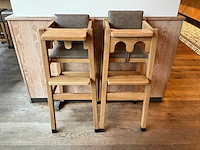 Hutten - bartafel kinderstoel (2x) - afbeelding 1 van  2