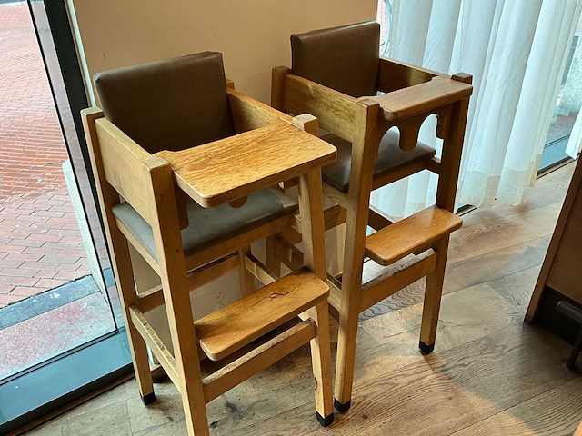 Hutten - bartafel kinderstoel (2x) - afbeelding 5 van  6