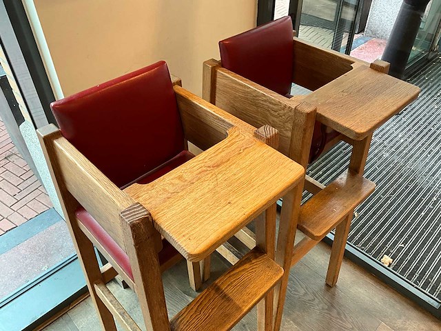 Hutten - bartafel kinderstoel (2x) - afbeelding 2 van  5