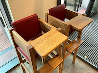 Hutten - bartafel kinderstoel (2x) - afbeelding 2 van  5