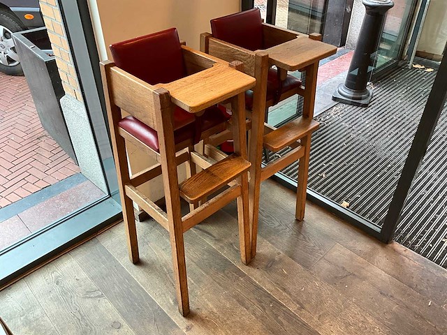Hutten - bartafel kinderstoel (2x) - afbeelding 5 van  5