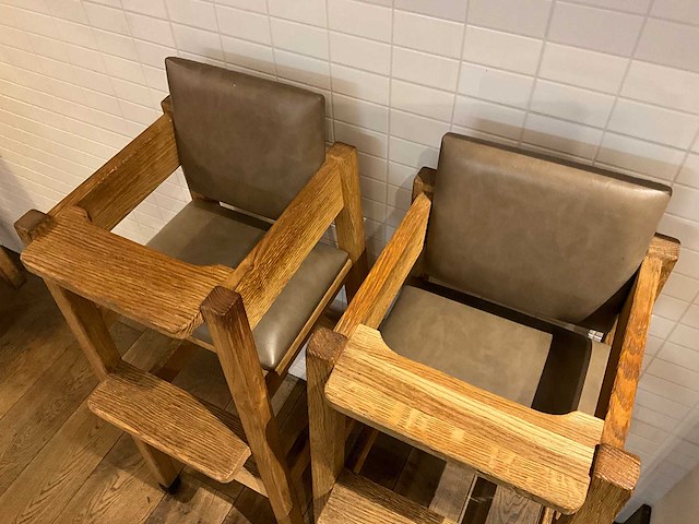 Hutten - bartafel kinderstoel (2x) - afbeelding 3 van  4