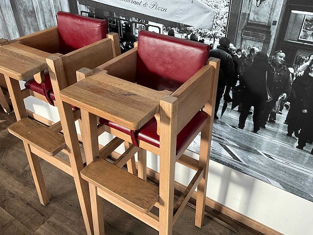 Hutten - bartafel kinderstoel (2x) - afbeelding 2 van  4