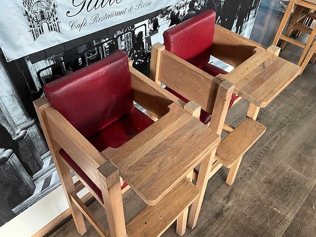 Hutten - bartafel kinderstoel (2x) - afbeelding 3 van  4