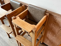 Hutten - bartafel kinderstoel (2x) - afbeelding 2 van  2